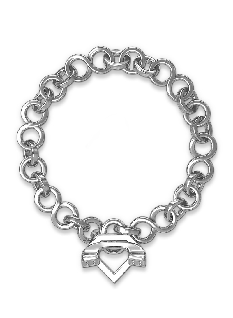 Pulsera 0800 Don Rouch Plata