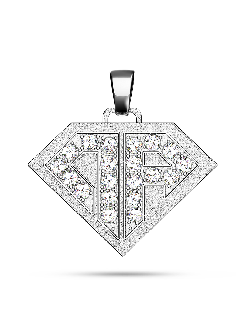 Dije Full Ice Plata 0800 Don Rouch