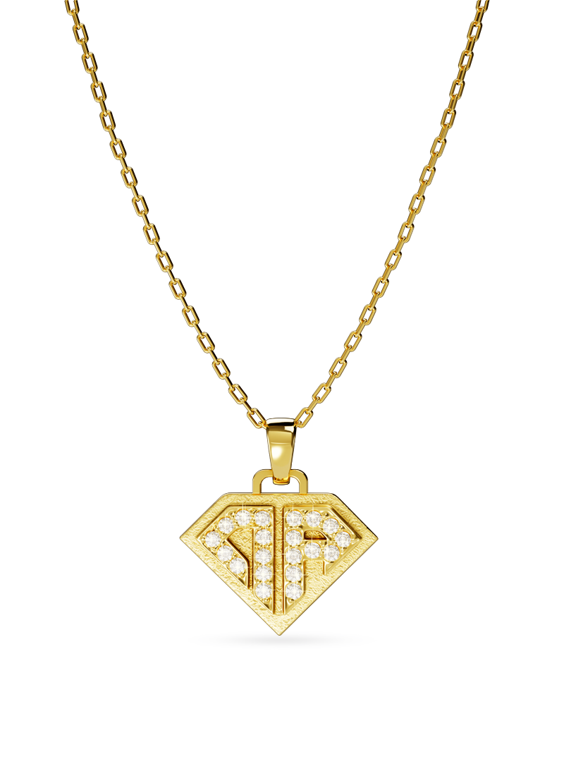 Chain Baby Rouch Full Ice Oro