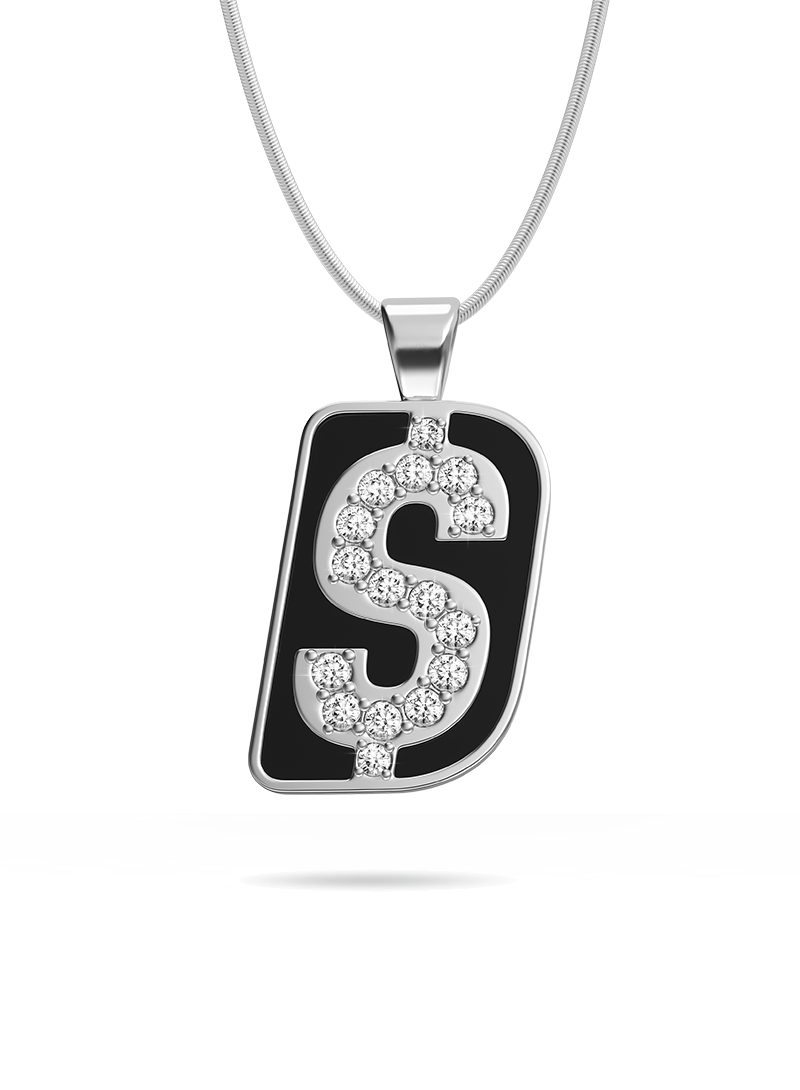 Dije Sponsor Dios Full Ice y Cadena de Regalo