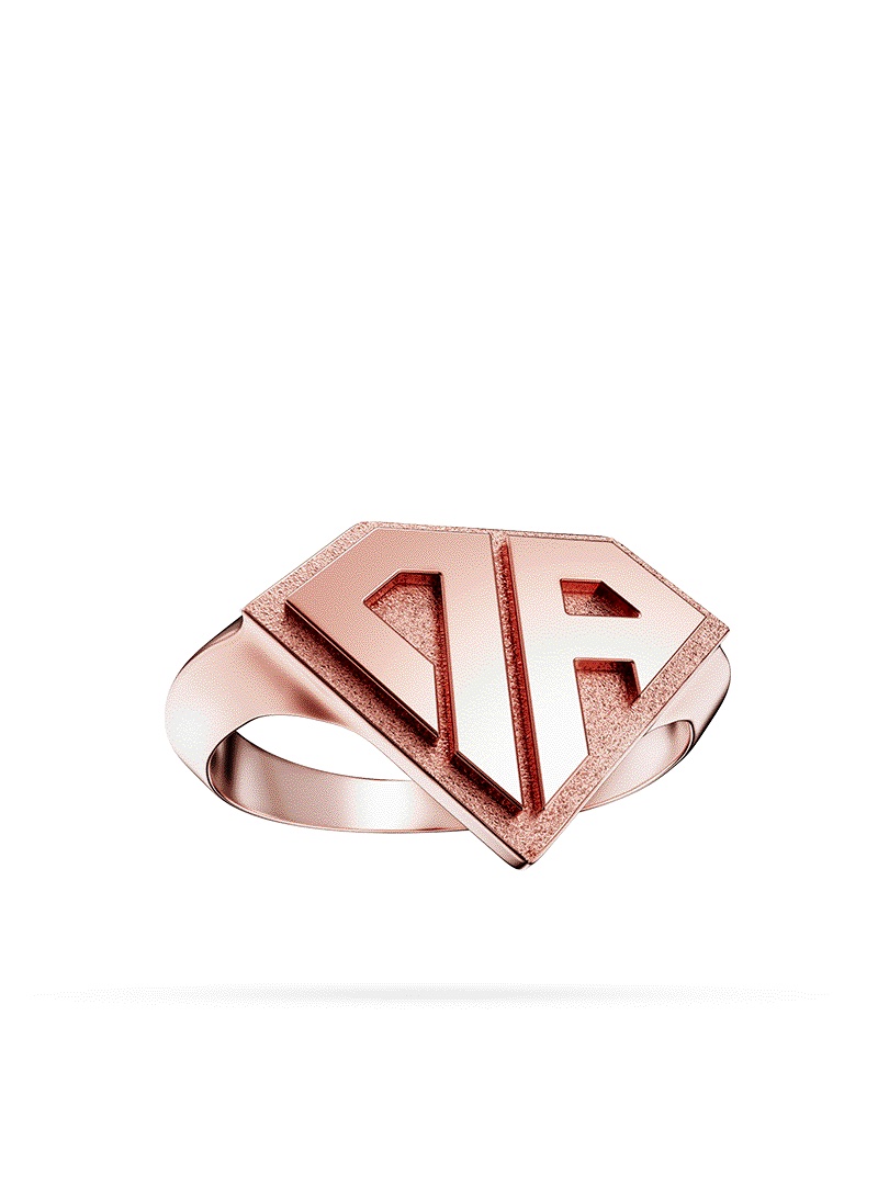 Anillo Baby Rouch Clásico Oro Rosa