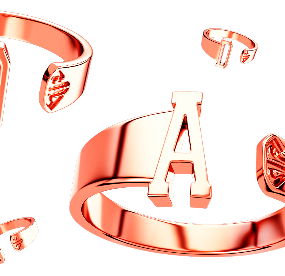 Anillo 0800 Essentials Oro Rosa