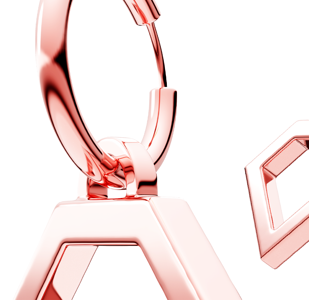 Aros Soul 0800 Don Rouch Oro Rosa