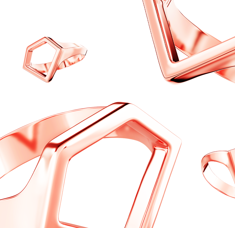 Anillo Soul Oro Rosa 0800 Don Rouch