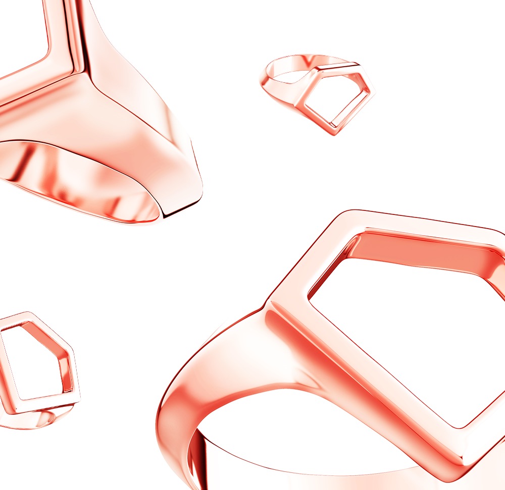 Anillo Soul Oro Rosa 0800 Don Rouch