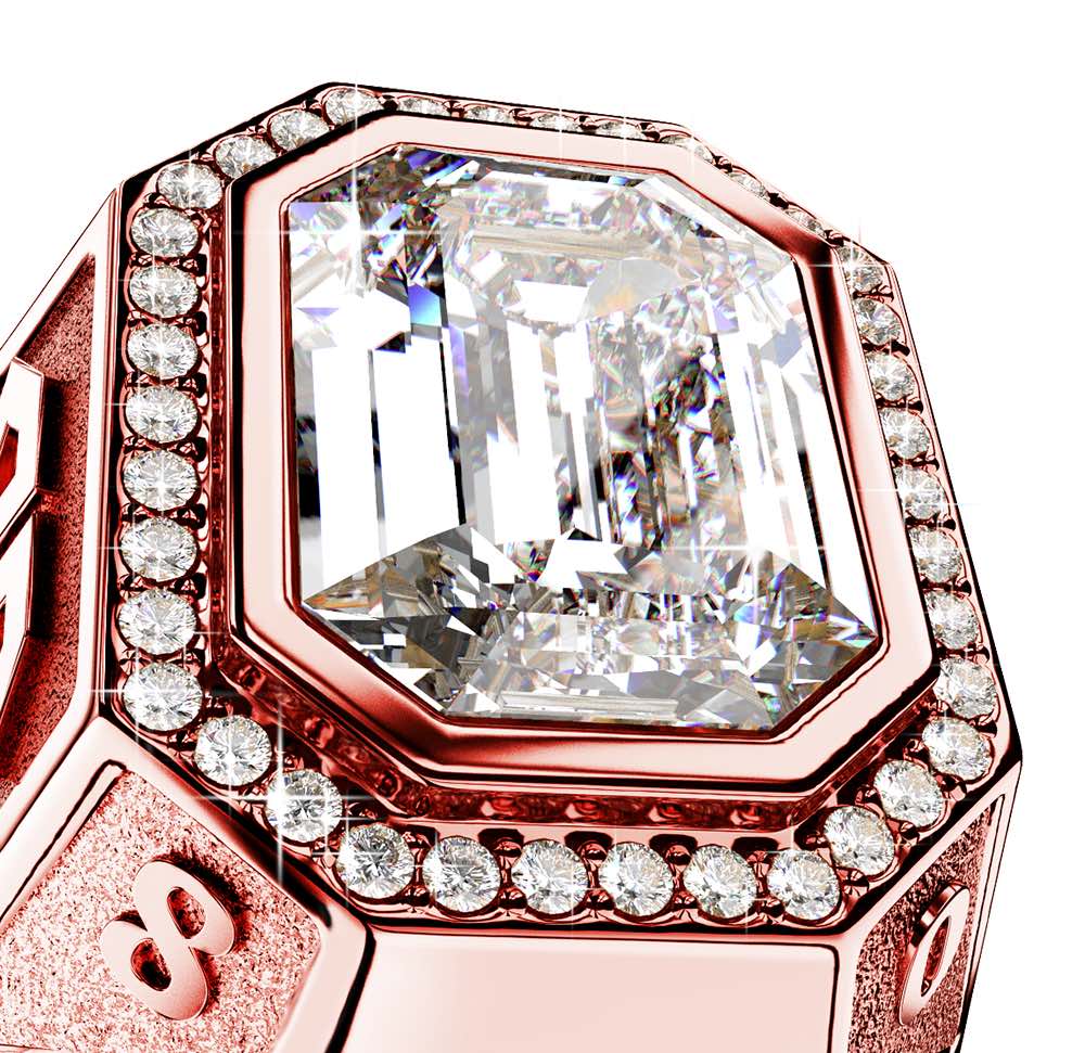 Anillo de la Familia 0800 Don Rouch Oro Rosa