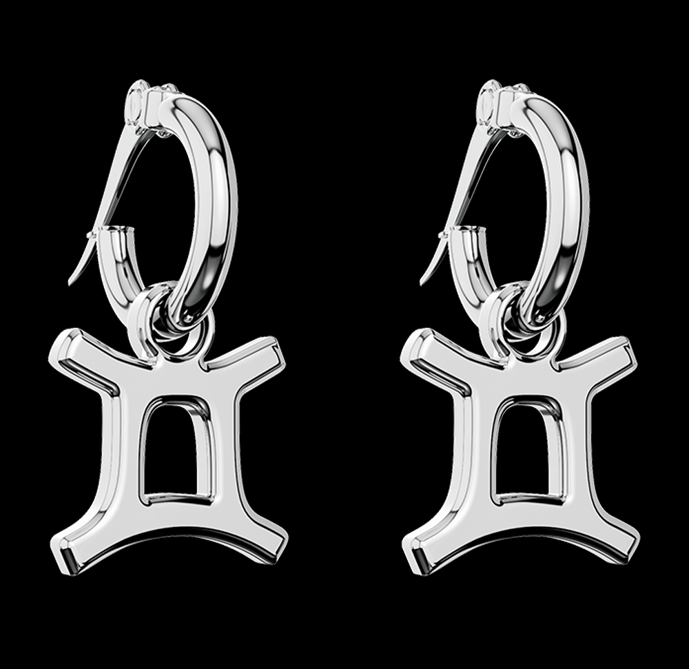 Aros Geminis Zodiac Acero 800